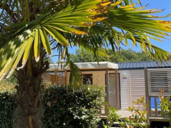 Stacaravan PREMIUM GARDEN SPA Garden voorzien van airconditioning - 3 slaapkamers (jaar 2023)