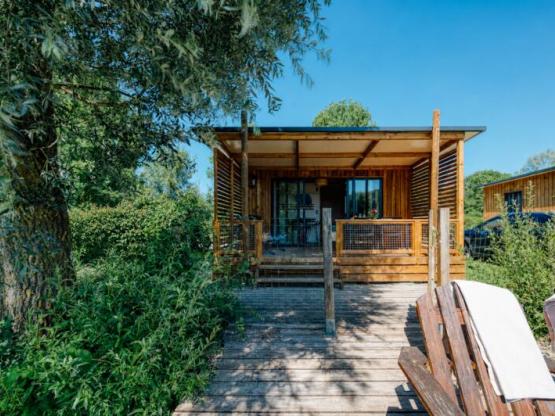 Premium Hütte Maine 1 Schlafzimmer - TV  - NEW 2026, PRIVATER PONTON !