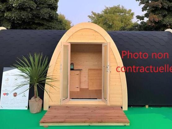 POD Hütte 14m² – 2 Schlafzimmer