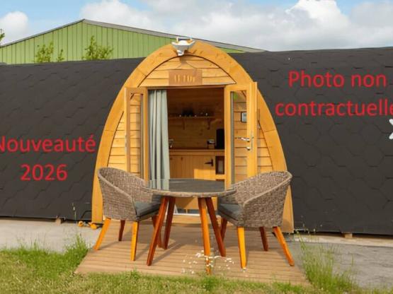 Cabane POD 14m² - 2 chambres