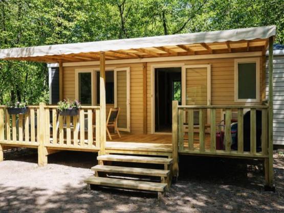 NEW // Mobil home Premium 37 M2 3 chambres Clim TV wifi lave vaisselle