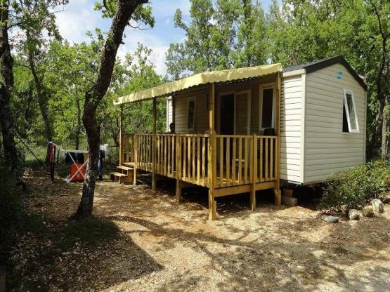 Mobil-home Confort + 28m² (2 chambres) + terrasse couverte 10m²