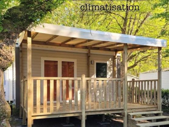 MOBIL HOME CAPUCINE 2 PERSONEN KLIMATISIERT MIT TERRASSE