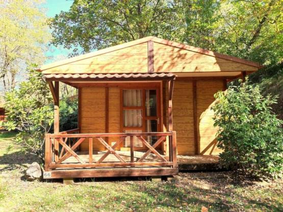 Hütte 4/5 21m² + terrasse couverte  2 chambres