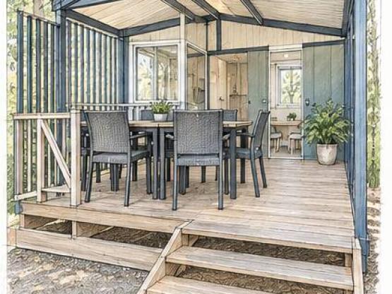 Chalet „4 Confort“ (Klimaanlage, Fernseher)