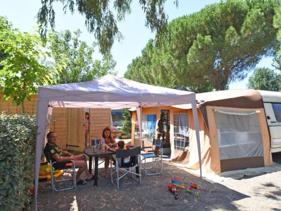 Stellplatz Eigene Sanitäranlagen