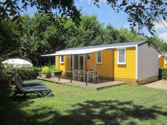 MOBILHEIM - 3 Schlafzimmer - 2 Badezimmer - PERGOLA - 36 m² -