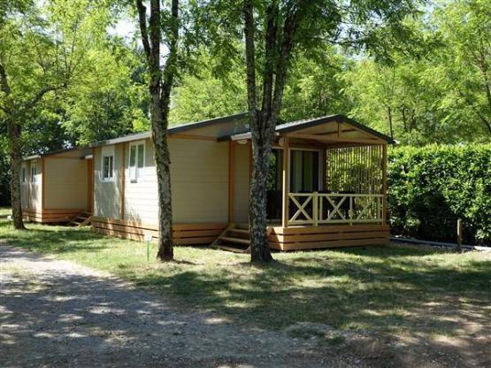 Chalet CONFORT MOREA 25m²  2 kamers - overdekt terras