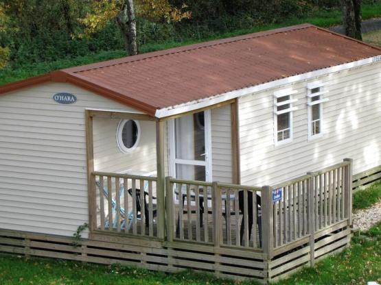 Mobilheim 31m² (3 Zimmer) + Überdachte Terrasse