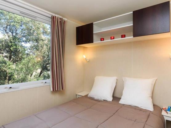 Family Cottage Confort 35 m² - 3 habitaciones - aire acondicionado, terraza de madera