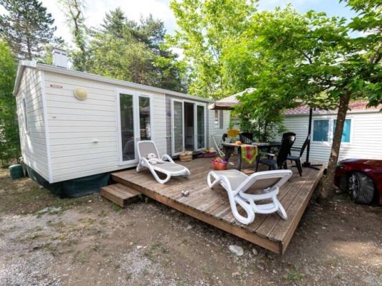 Standard Mobilheim Cocoon 28m² - 2 Schalfzimmer + Terrasse -