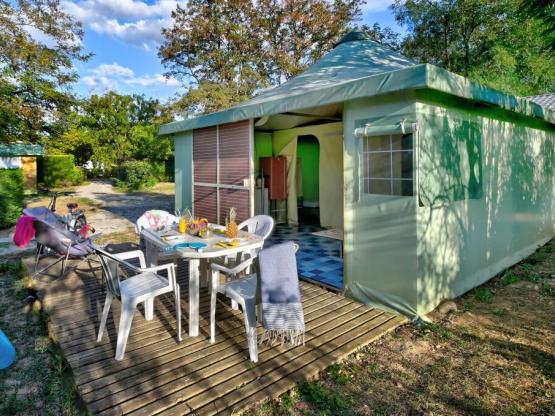 Bungalow Funflower Standard 25m² (2 slaapkamers) - zonder privé sanitair