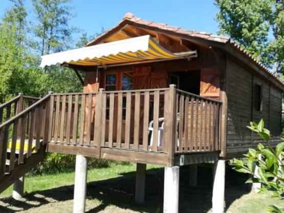 Chalet op palen Standard 30m² (3 slaapkamers) + terras