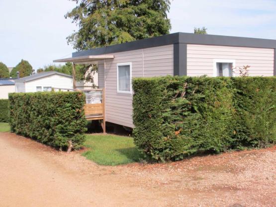 Mobilheim 2 Zimmer 27m² + Halbüberdachte Terrasse 8m²