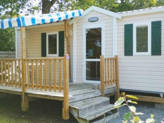 Mobilheim FREGATE 28 m² (2009) + Terrasse 11 m²