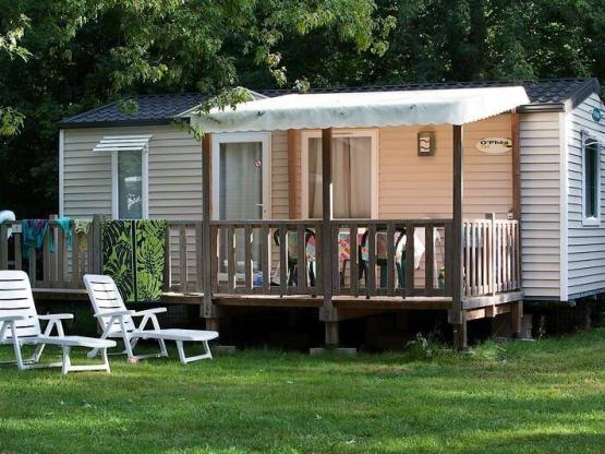 Mobilheim Le Chêne ( 2 Schlafzimmer) + große Terrasse