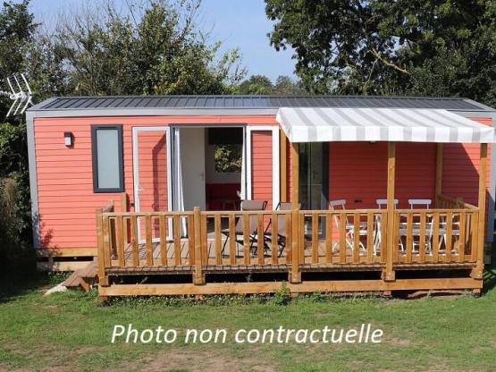 Mobilheim Florès 34m² (3 Zimmer) + terrasse