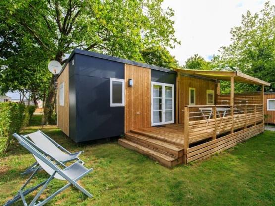 Mobilheime Privilège 3 Zimmer überdachte Terrasse