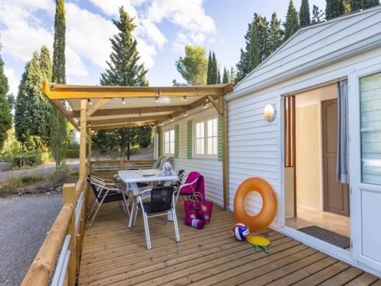 Mobil-Home PRIVILEGE 2-Bett. CLIM-TV. 35 m².