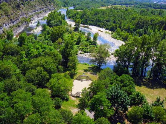 CONFORT TINY Chalet 20m² (1 Schlafzimmer - 2 Personen) + Überdachte Terrasse + Klimaanlage