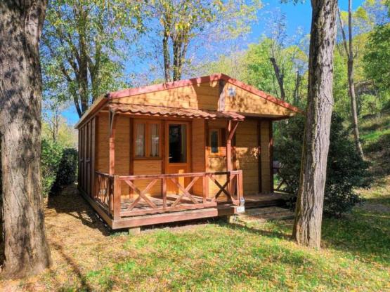 Chalet 5 24m² +überdachte Terrasse 10m²  2 Zimmer