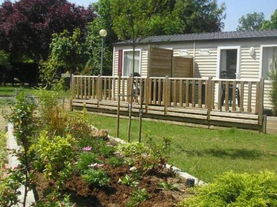 Mobilheim Standard 16m² 1 zimmer + Terrasse 9m² + TV