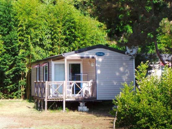 Mobilheim Familie Standard 34m² 3 zimmer + Terrasse + TV + Klimaanlage + baby-paket