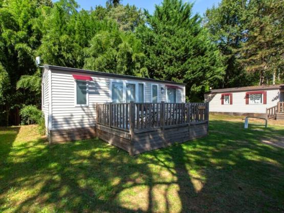 Mobilheim Standard 34m² 3 zimmer + Terrasse 18m² + TV + Klimaanlage