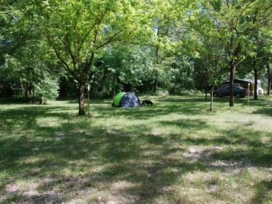 Stellplatz für 2 Personen mit Auto, Zelt oder Wohnwagen