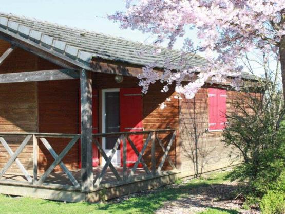 Chalet 35m² mit überdachte Terrasse (2 Zimmer)