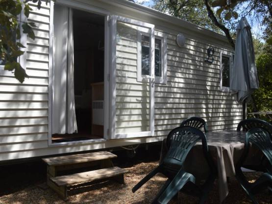 MOBILHEIM Komfort Klimatisiert - 21m² / Wacholder, Maulbeerbaum und Aleppo-Kiefer