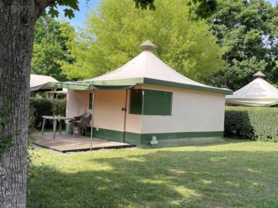 Zeltbungalow Standard 2 zimmer 25m² (ohne Sanitäranlagen)