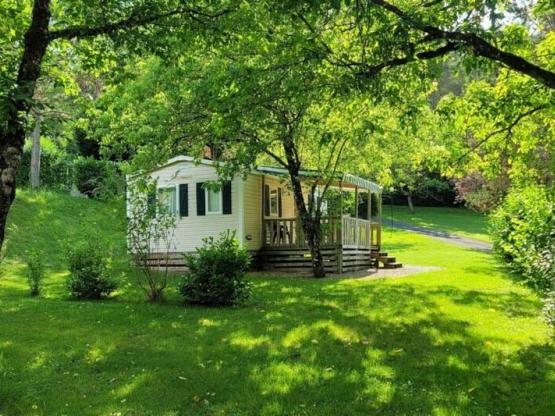 Mobil home Eldorado 27.30 m² / 2 Zimmer - überdachte Terrasse