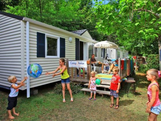 Mobilheim Grand Charme CONFORT 32m² - 3 Zimmer + terrasse  15m²