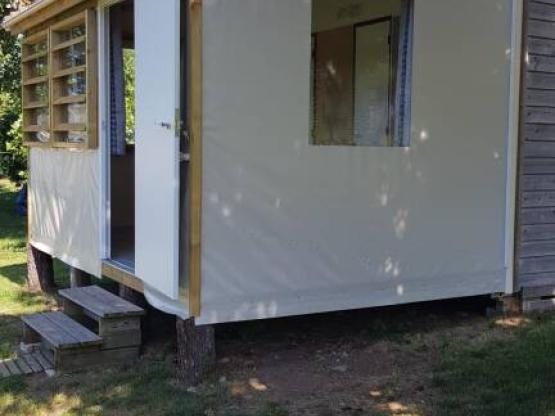 Bungalow Tithome 20m², without toilet block (2 bedrooms)