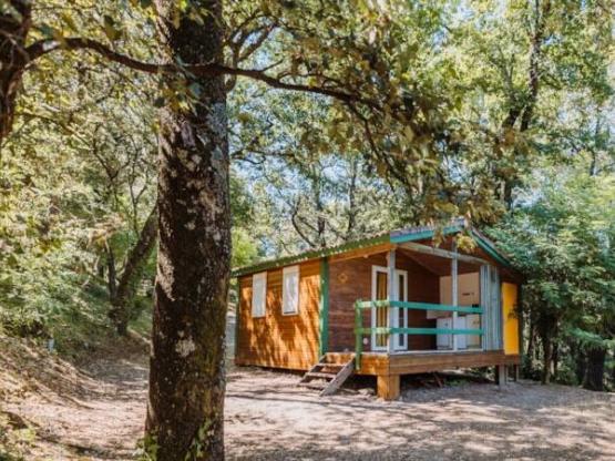 Hütte Confort 4/5 18m² - überdachte Terrasse 10m²