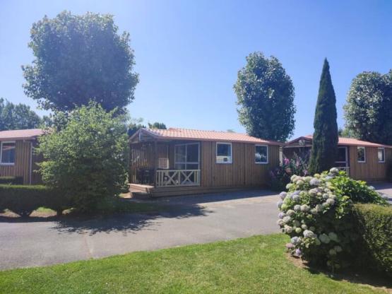 Hütte Morea Standard 25m² (2 zimmer) + TV + Terrasse