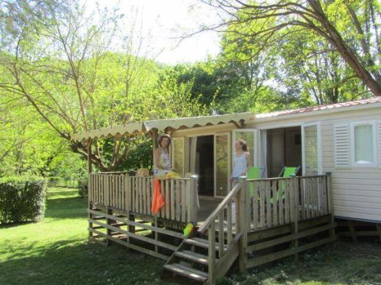 Mobilheim IRM Visio 3 zimmer überdachte Terrasse