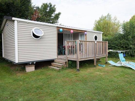 Mobilheim LE PATIO (2 Schlafzimmer + 2 Badezimmer) + terrasse
