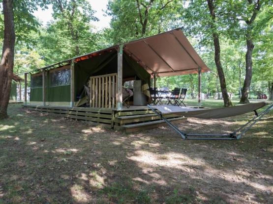 Freeflower Confort 37m² (2 Zimmer) + überdachte Terrasse 13m² (ohne sanitäre Anlagen)