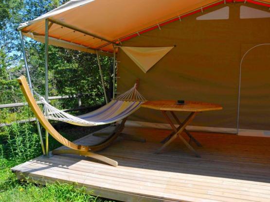 Lodge Insolite Nature Canada 2 Schlafzimmer ohne Sanitäranlagen - 25 m² + 15 m² überdachte Terrasse