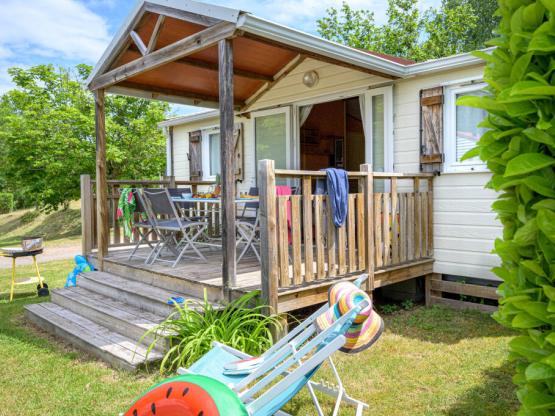 Chalet Premium 29m² / 3 Zimmer - überdachte Terrasse