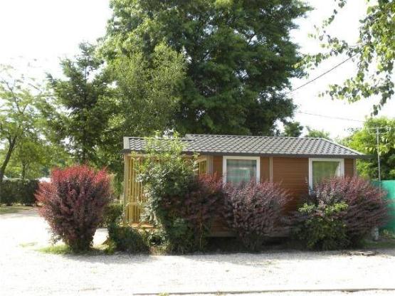 Hütte BELLEVUE 29 m² - 2 Schlafzimmer / überdachte Terrasse 7 m²