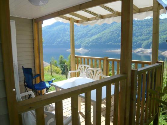 Mobilheim Confort 23 m² (2 zimmer) + überdachte Terrasse 7 m²