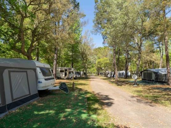 Pauschale: Stellplatz + Auto + Zelt oder Wohnwagen + Strom