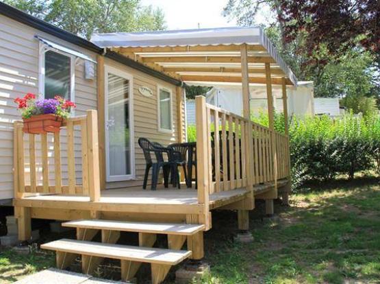 Mobilheim 'Ciel' 21m² - 1 zimmer + terrasse teilweise überdacht 11m²