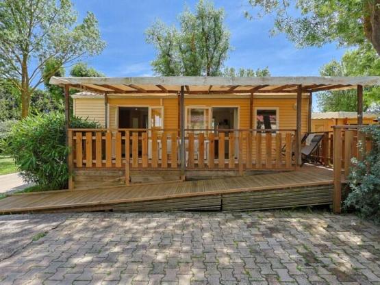 MOBIL-HOME FACILITY KLIMATISIERT (2 Zimmer)  - behindertengerechtes