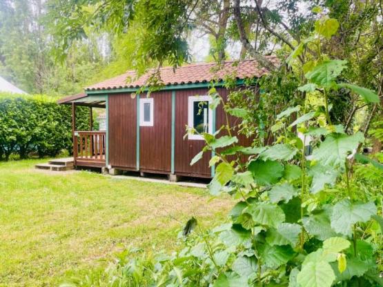 Hütte Figuier Standard 20m² - 2 Schlafzimmer + Überdachte Terrasse 10m²