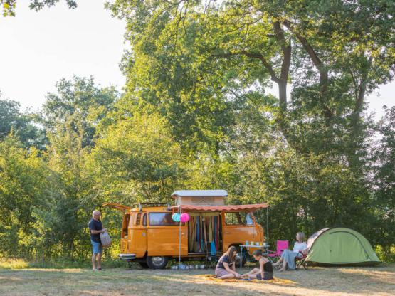 Stellplatz : Zelt + Strom (kein Auto Zugang)