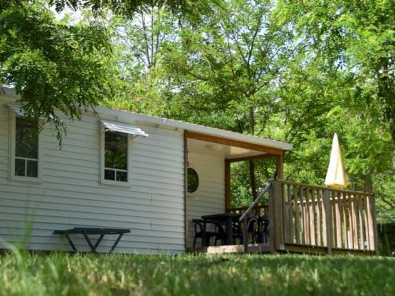 Mobilheim komfort klimatisiert 28m² - 2 Zimmer